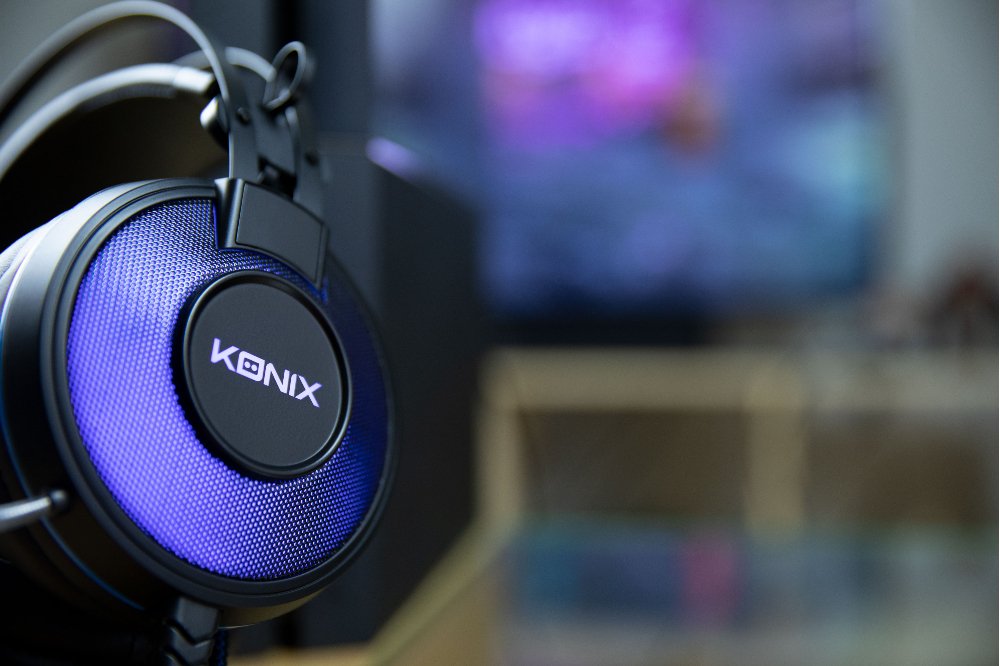 Auriculares Konix Ps4 Ps-700 7.1  50mm Neodimio Micro Flexible  Kx-Gh-Ps7-P4