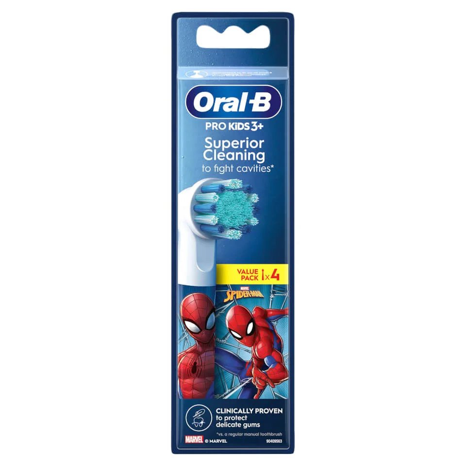 EAN 8006540805374 - Oral-B Kids Pro Kids3+ 4 pieza(s) Multicolor, Blanco imagen 3