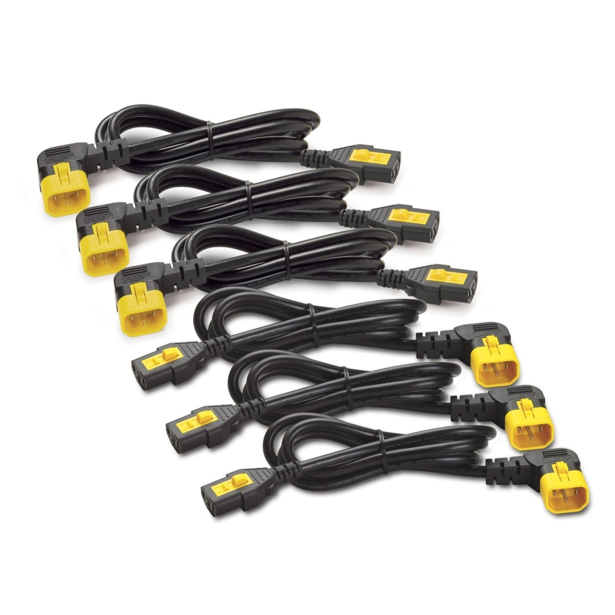 Apc Cable De Alimentación Power Iec 60320 C13 A Iec 60320 C14 10 A 1.22 M Conector De 90° Negro Para P/N: Scl500rmi1uc Scl500rmi1unc Smtl750rmi2uc Srt1500rmxli Srt1500xli Srt2200xli-Kr