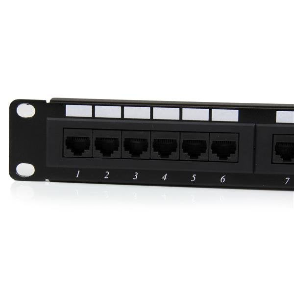 Startech Panel Parcheo 1u Cat6 110 Con 24 Puertos
