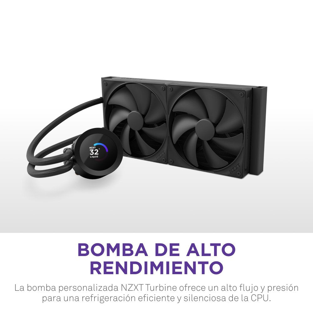 EAN 5056547205199 - NZXT Kraken Plus 240 Procesador Sistema de refrigeración líquida todo en uno 12 cm Negro imagen 3