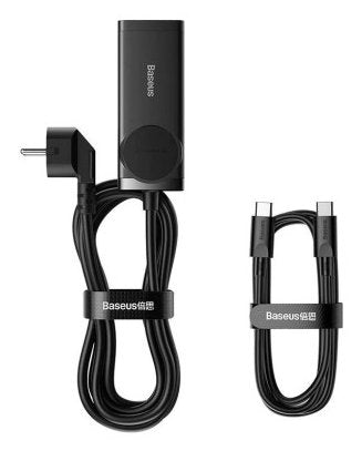 Ladowarka Sieciowa / Listwa Zasilajaca Baseus Gan3 Pro 2x Usb + 2xusb-C + Ac, 100w (Czarna)