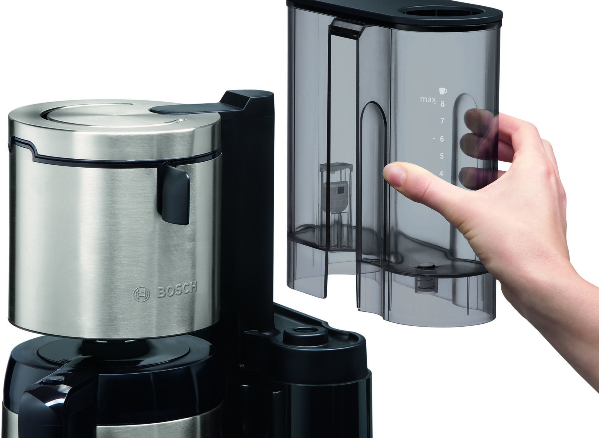 EAN 4242005218875 - Bosch TKA8A683 cafetera eléctrica Semi-automática Cafetera de filtro 1,1 L imagen 8