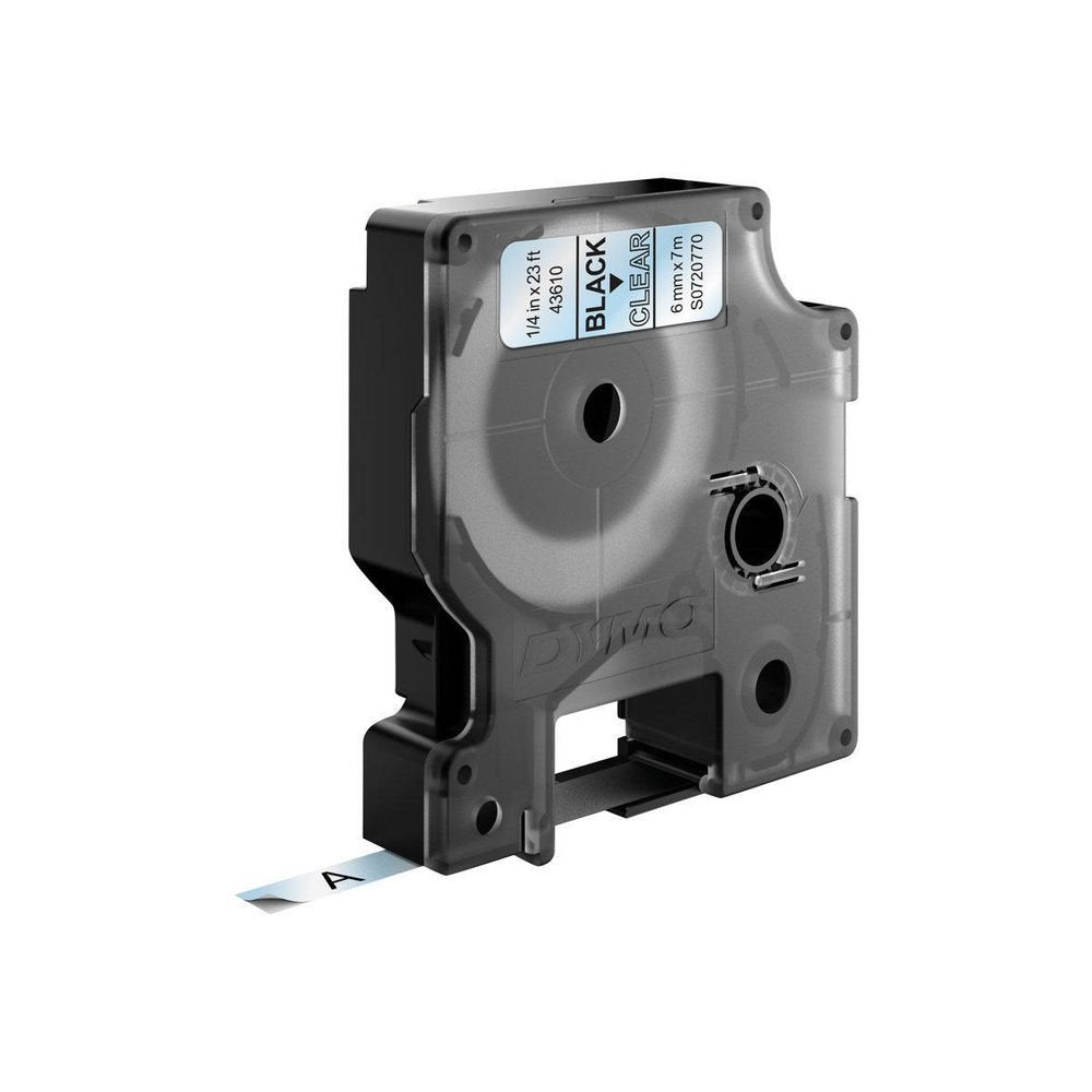 EAN 5411313436106 - DYMO D1 Standard - Black on Transparent - 6mm cinta para impresora de etiquetas Negro sobre transparente imagen 1