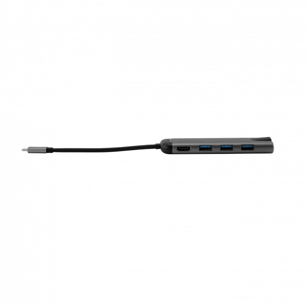 Usb Hub Verbatim Usb-C 3.1 6-Port Portable Grey 3xusb 3.0, Hdmi, Usb-C, Ethernet, Sd/Microsd
