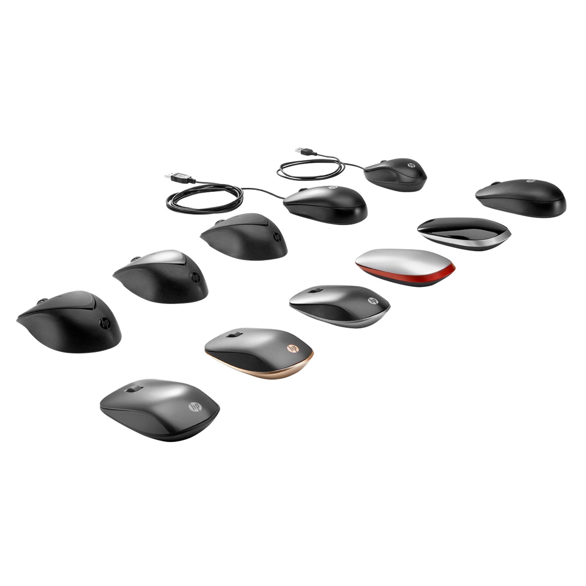 Hp Raton Optico Usb Ambidextro Usb 1000 Dpi Negro G1k28aa