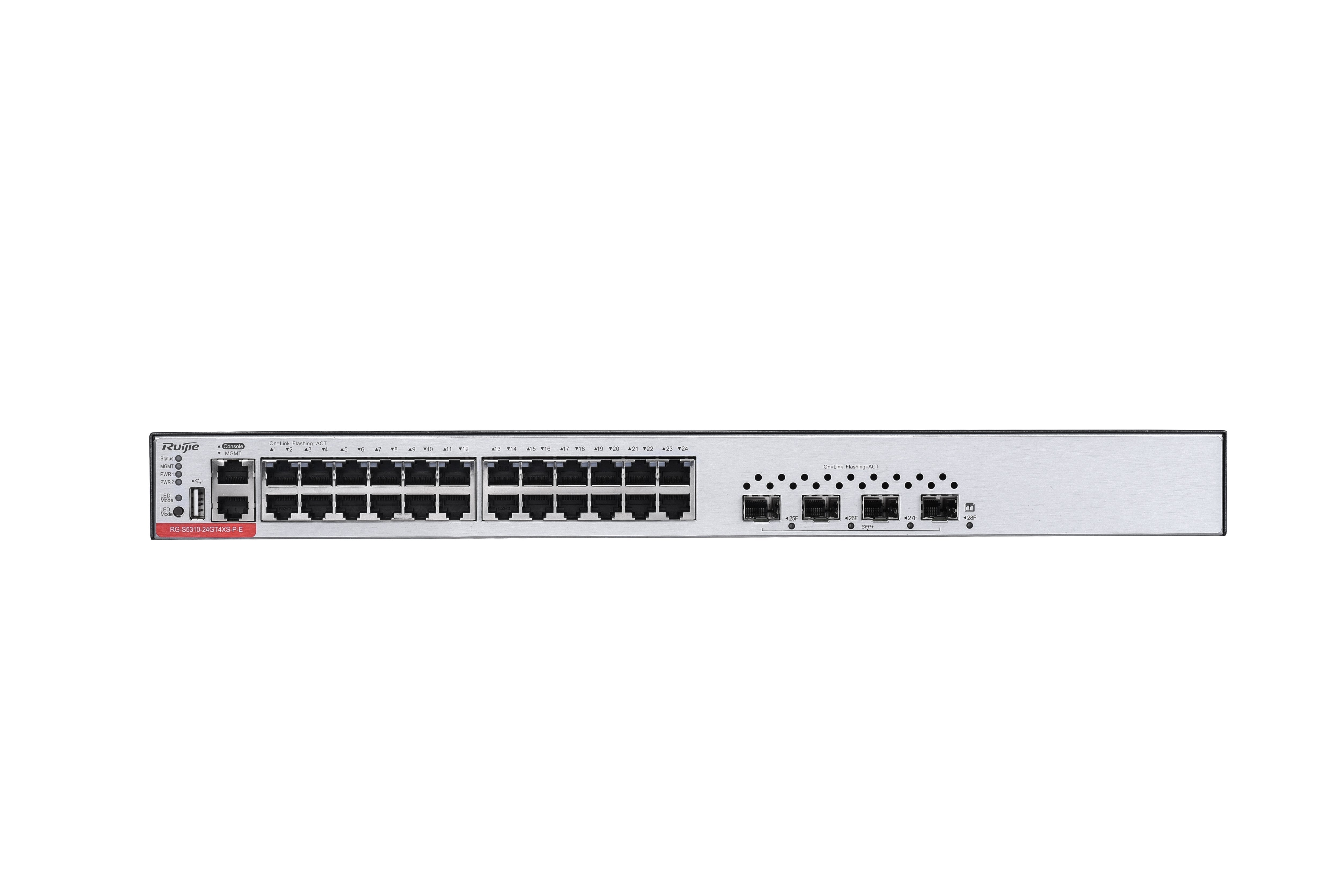 EAN 6971693272767 - Ruijie Networks RG-S5310-24GT4XS-P-E switch Gestionado Gigabit Ethernet (10/100/1000) Energía sobre Ether imagen 1