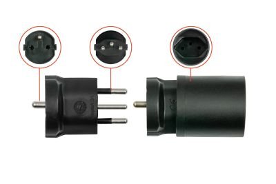 Cablemeimer Mromadaptador Schweiz Netz M. Schutzkontakt H