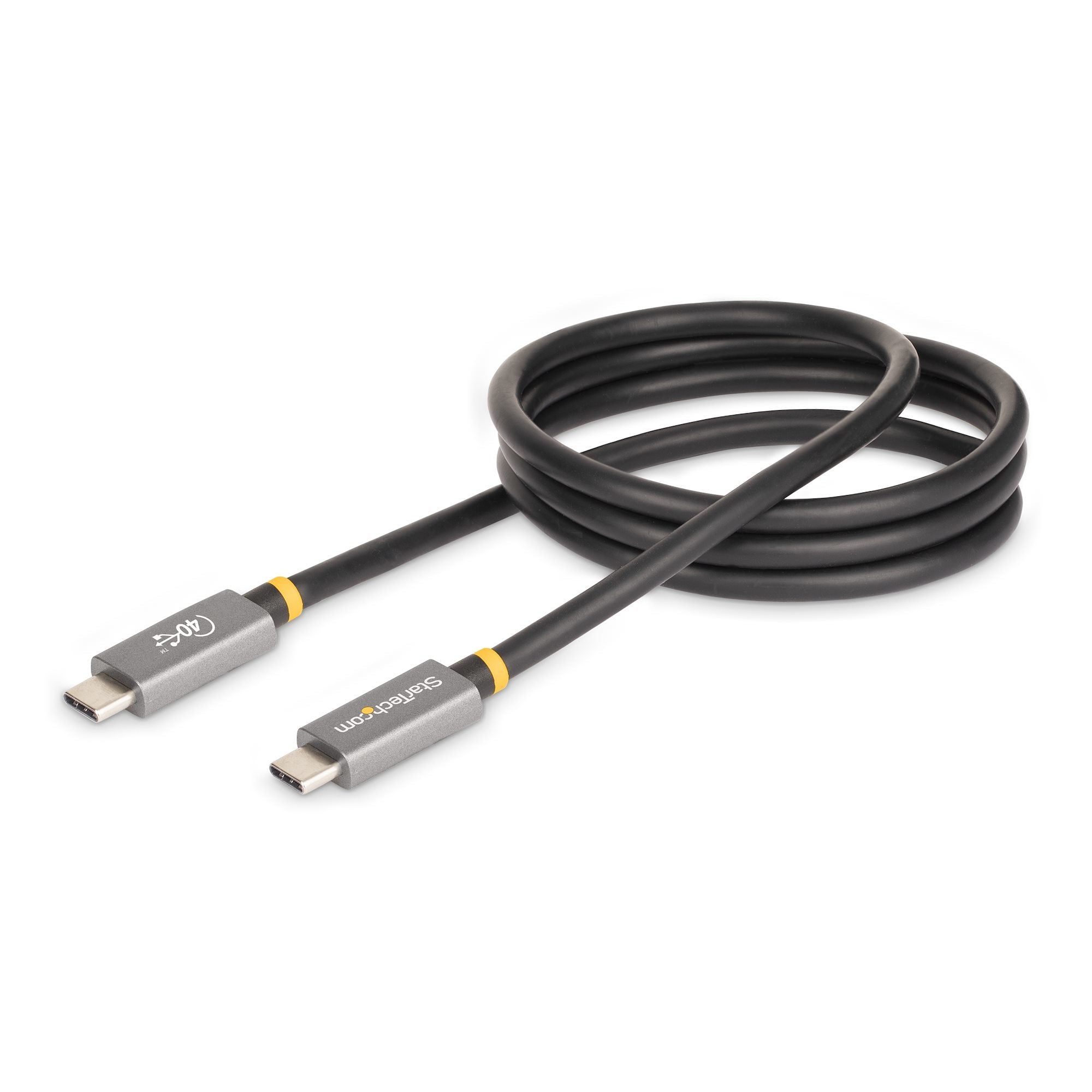 Startech Cable De 1m Usb4 - Cable Usb-C Certificado Por Usb-If 40gbps - Power Delivery Pd 100w 8k 60hz