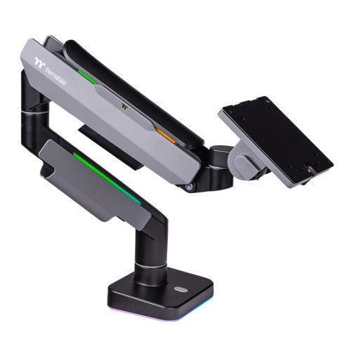 Soporte Para Monitor Thermaltake Single Rgb Gaming Monitor Arm,  Negro, Para Monitores De 17" - 49" Gea-Msr-Smsblk-01
