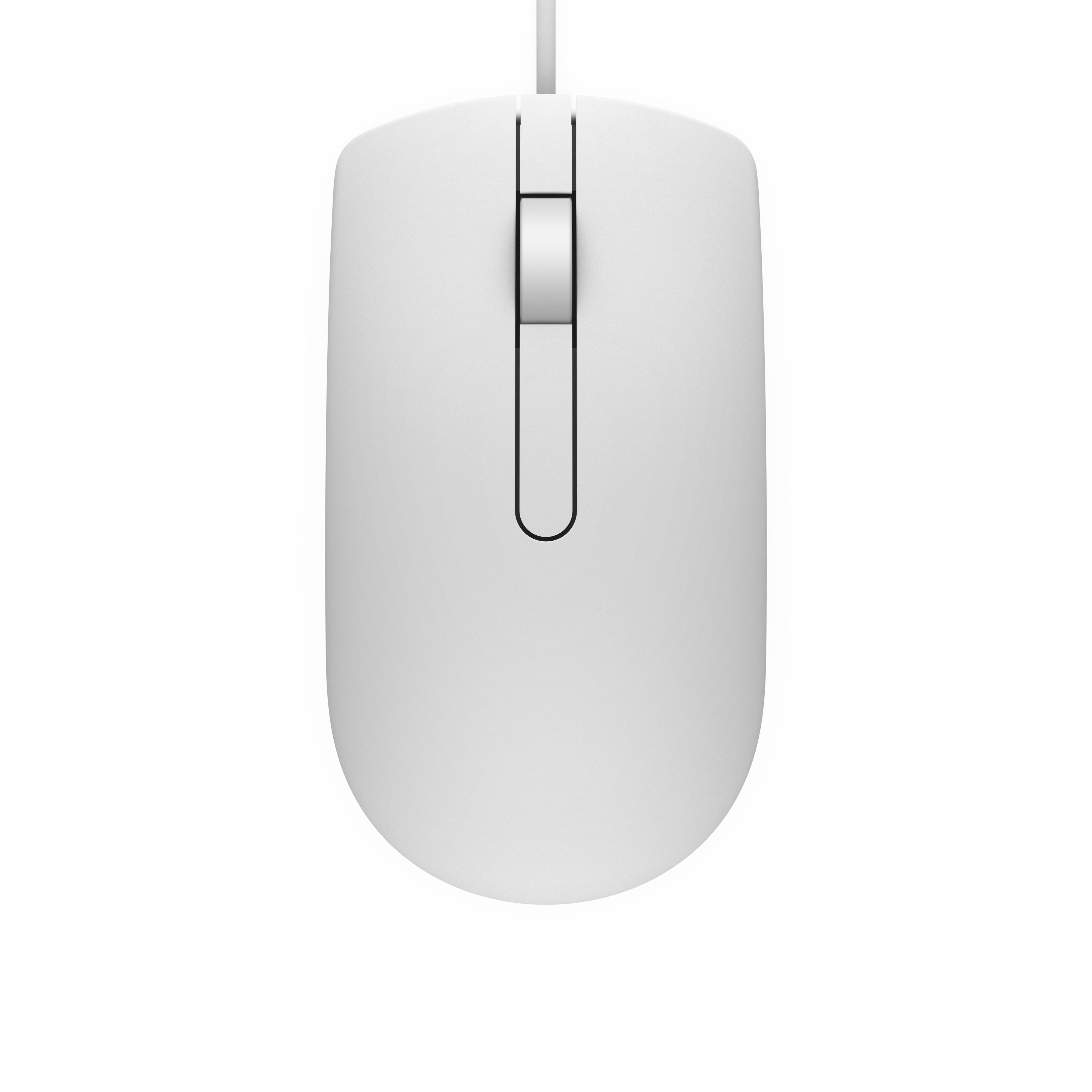 Dell Ms116 Raton Usb Optico 1000 Dpi Ambidextro Blanco