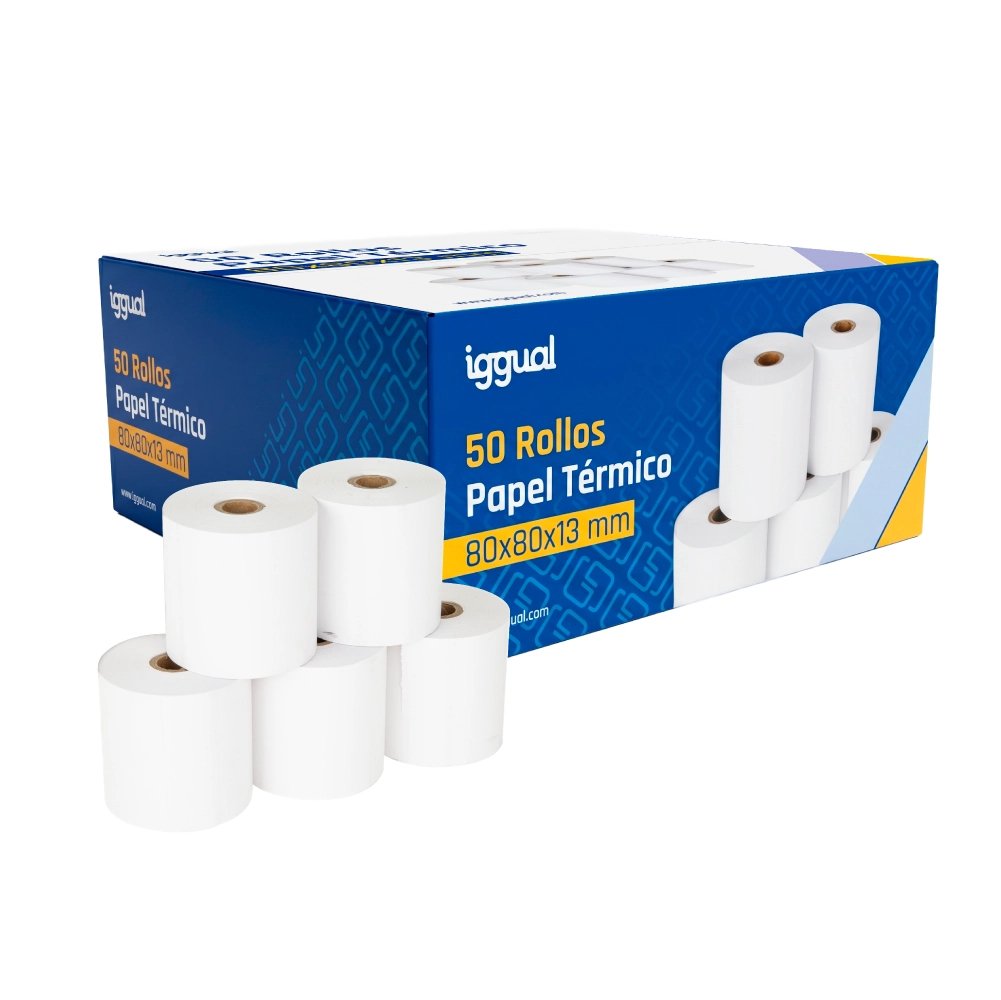 EAN 8435364319802 - iggual IGG319802 papel térmico imagen 1