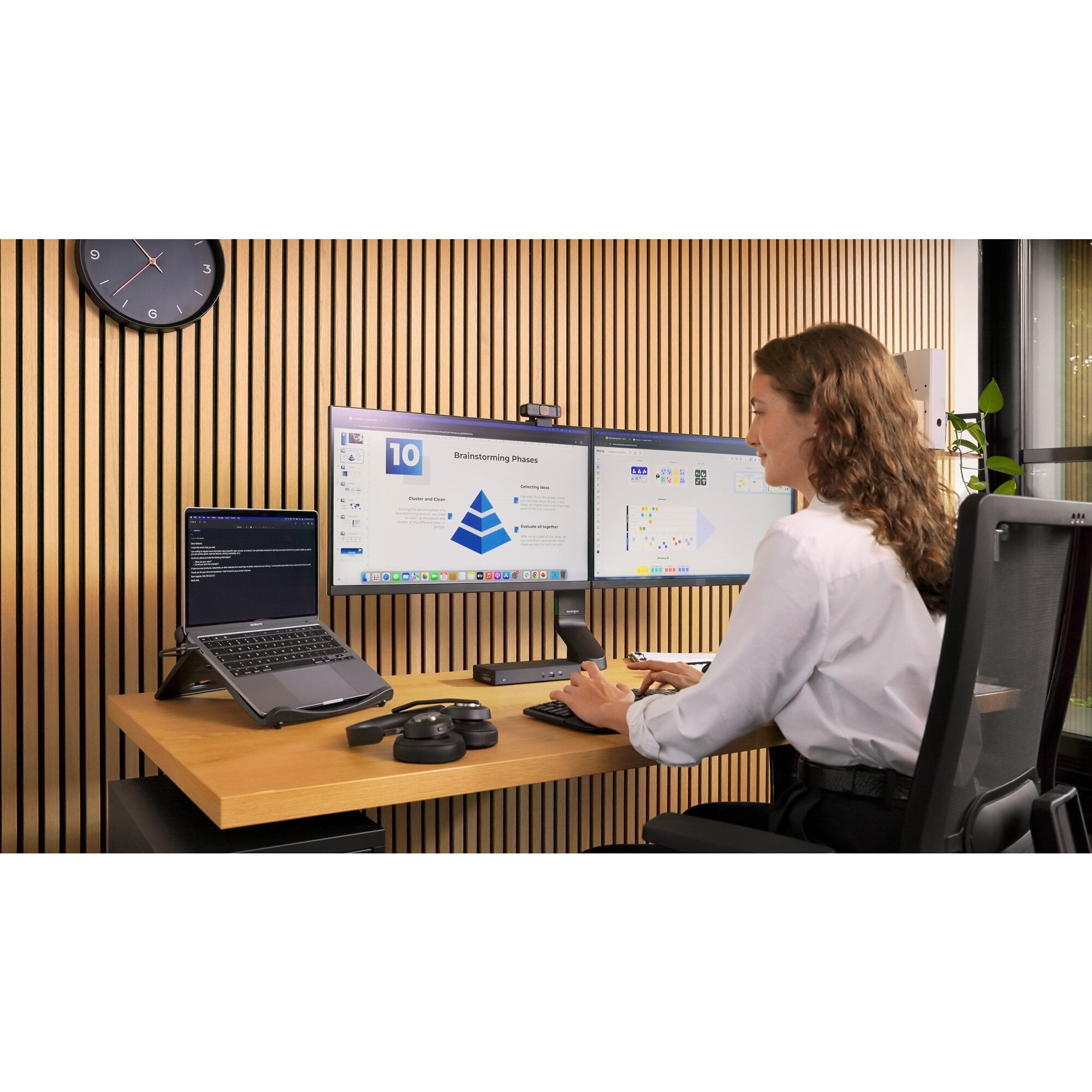 EAN 0085896555131 - Kensington K55513WW soporte para monitor Negro imagen 16