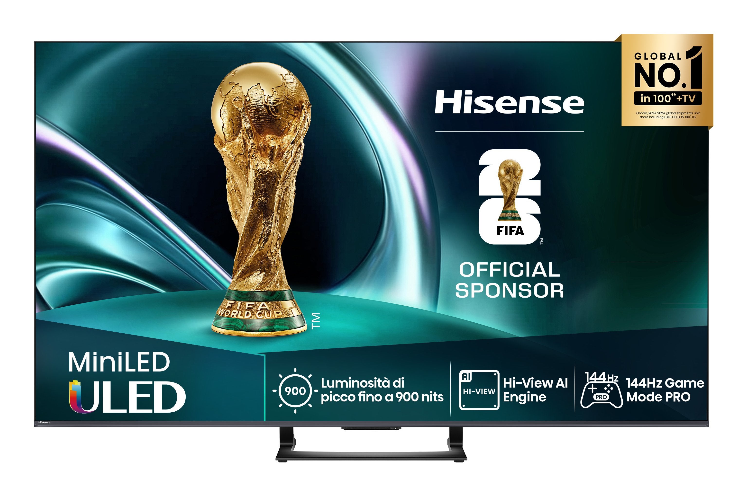 EAN 6942351420899 - Hisense 50U7Q 127 cm (50") 4K Ultra HD Smart TV Wifi Negro 450 cd / m² imagen 1