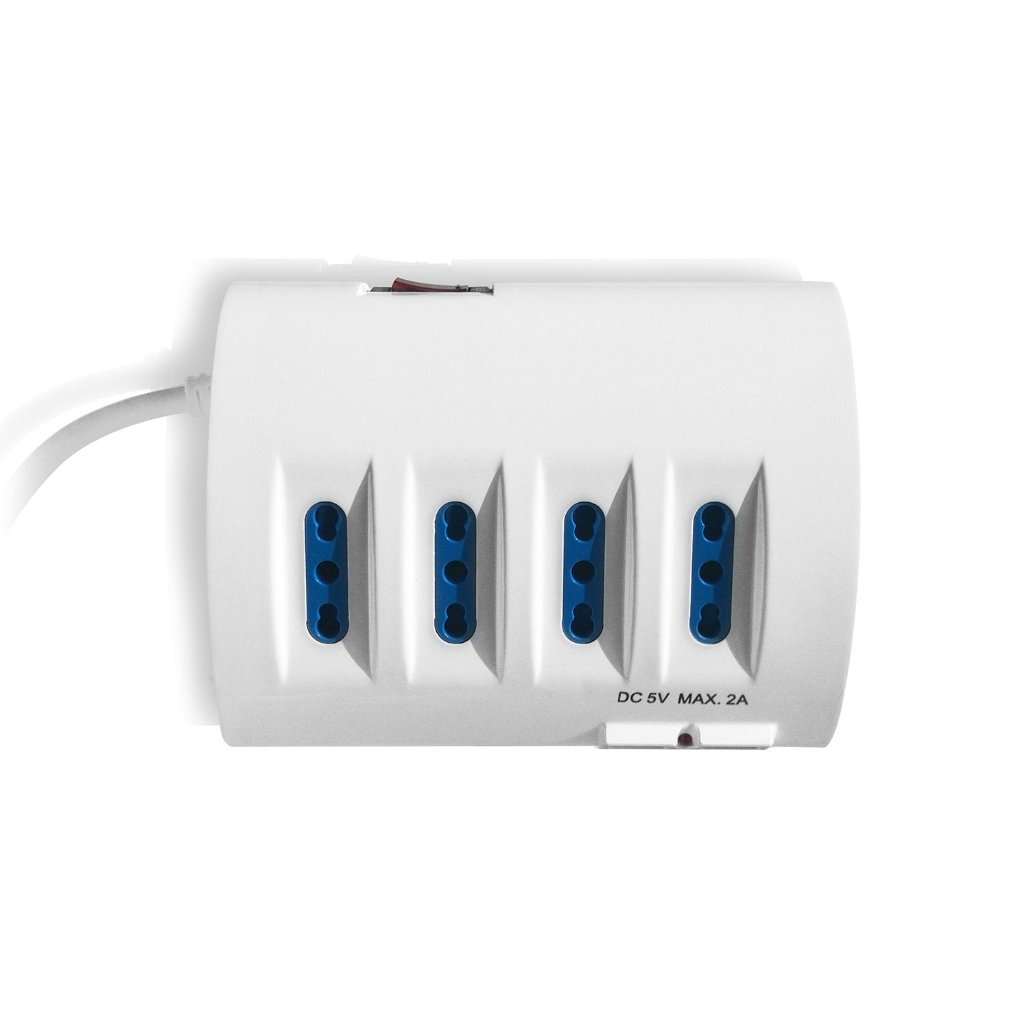 Ewent Regleta Con 6 Tomas - 4 Tomas L + 2 Toma L/F (Schuko) - 2x Usb-A - Proteccion Infantil - Enchufe Italiano Plano