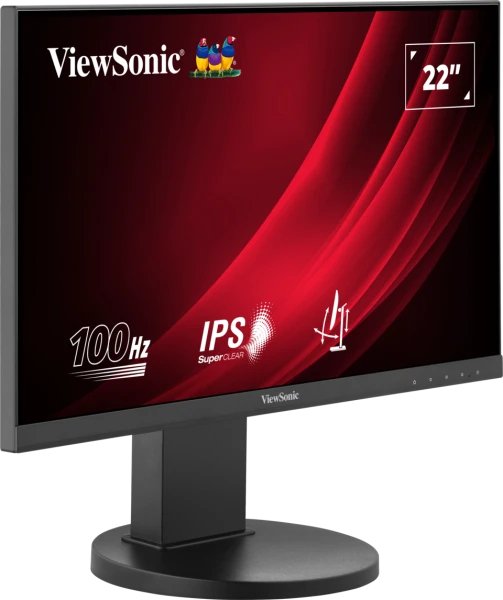 Monitor  Viewsonic Led  22", 100hz Vg2208a-Hd Negro