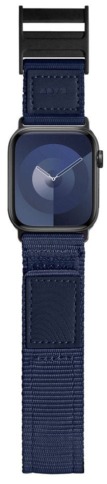 Laut Champs Sport Blue Nylon Band Apple Watch 42 44 45 49