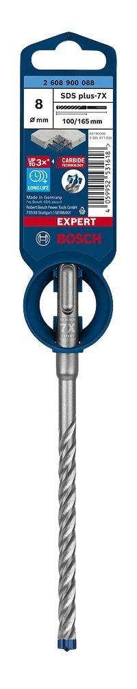 Bosch Expert Broca Sds-Plus-7x, Ø 8mm 2608900088