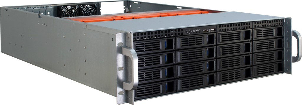 EAN 4260133126404 - Inter-Tech 3U-3416 Estante Negro imagen 2