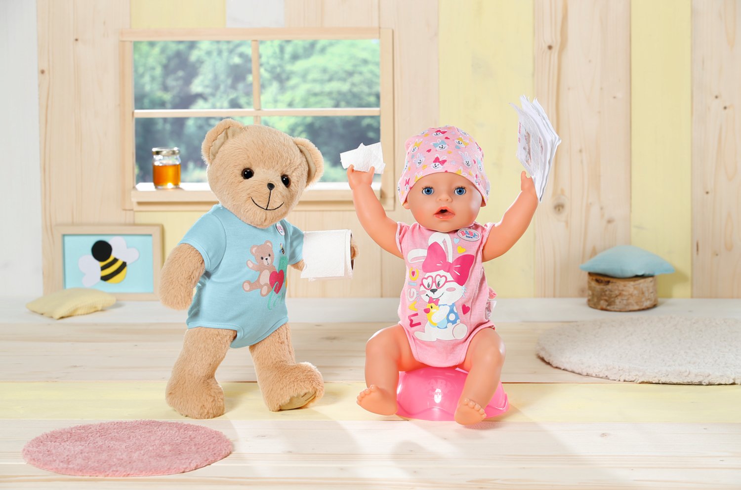 Peluche Zapf Creation Baby Born® Osito Azul, 835593