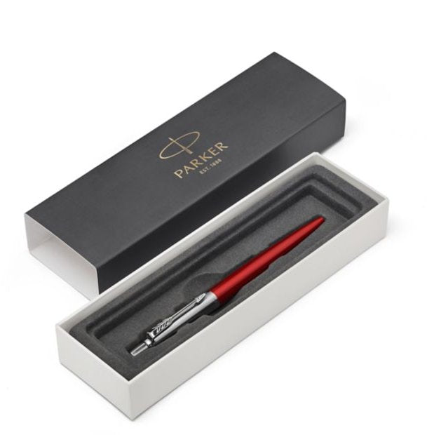 Parker 1953187 Bolígrafo Azul Bolígrafo De Punta Retráctil Con Pulsador