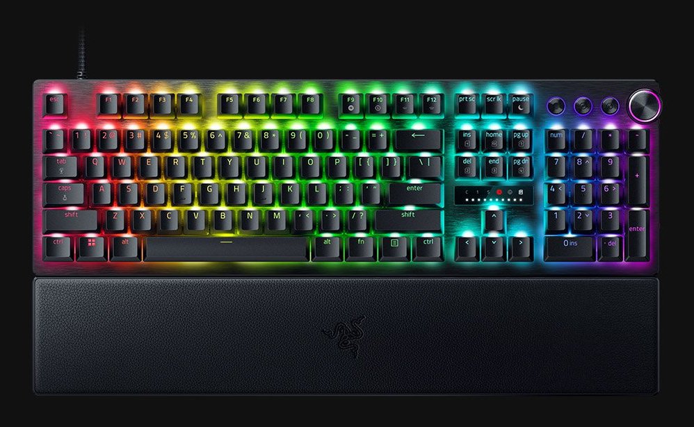 EAN 8887910073186 - Razer Huntsman V3 Pro teclado Juego USB QWERTY Inglés internacional Blanco imagen 4