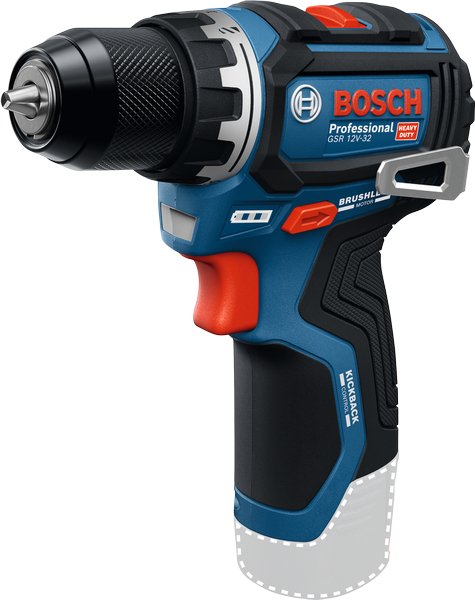 EAN 4053423342840 - Bosch GSR 12V-32 Professional Sin llave 700 g imagen 1