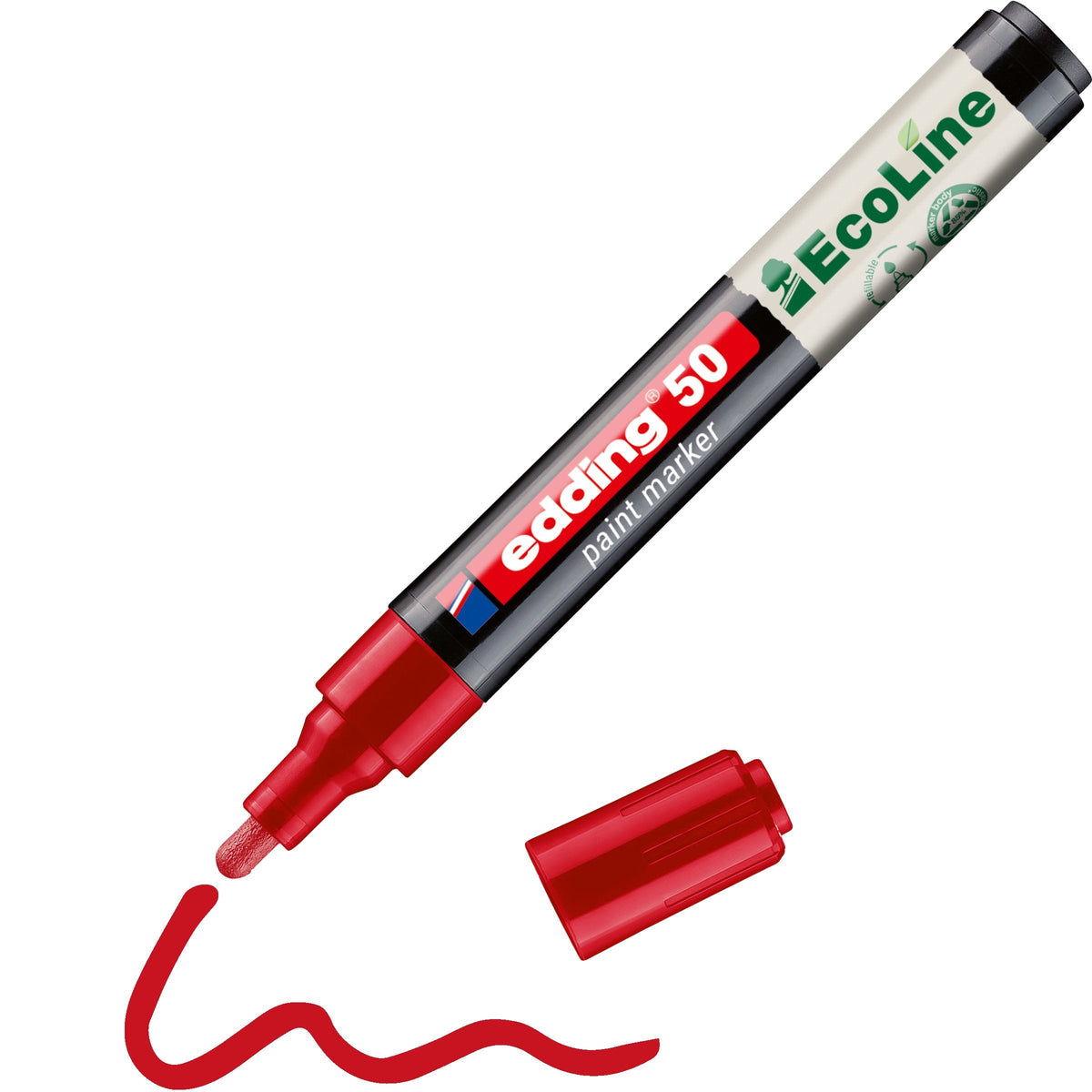 Edding Lackmarker 50 Ecoline Rojo