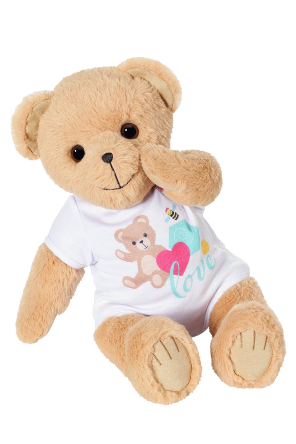 Muñeco Peluche Osito Blanco Baby Born 36cm