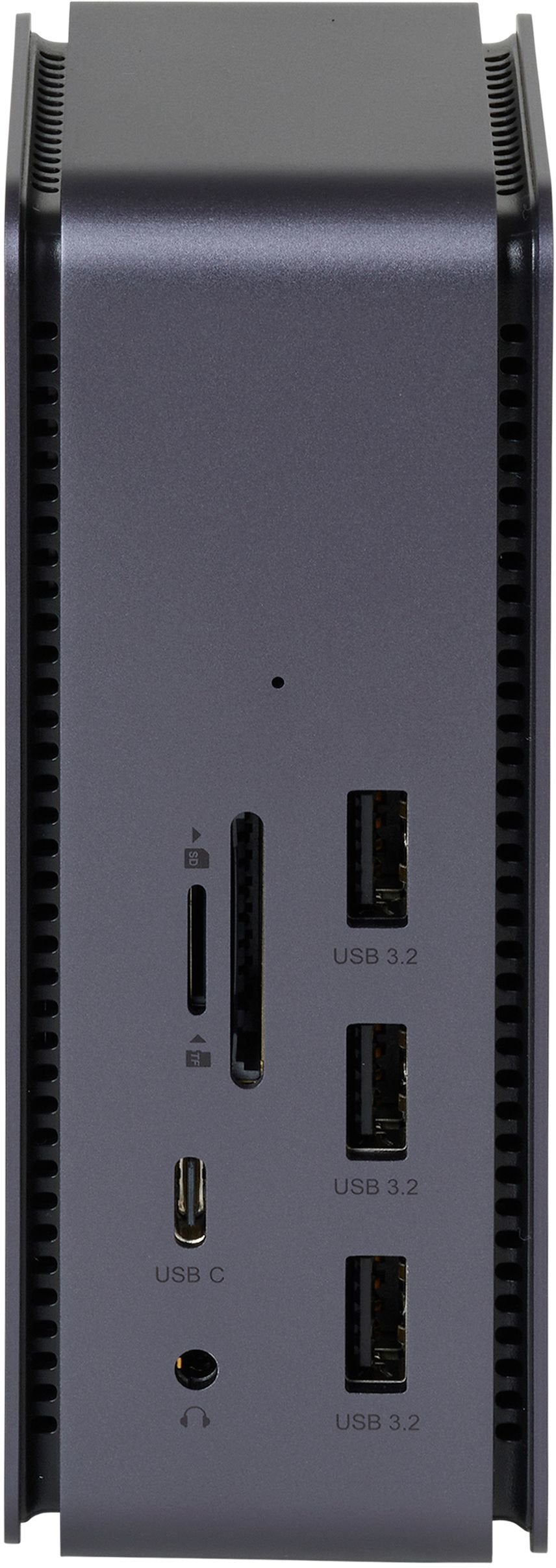 EAN 5704174646310 - eSTUFF ES623015 base para portátil y replicador de puertos Alámbrico USB4 Aluminio, Negro imagen 5