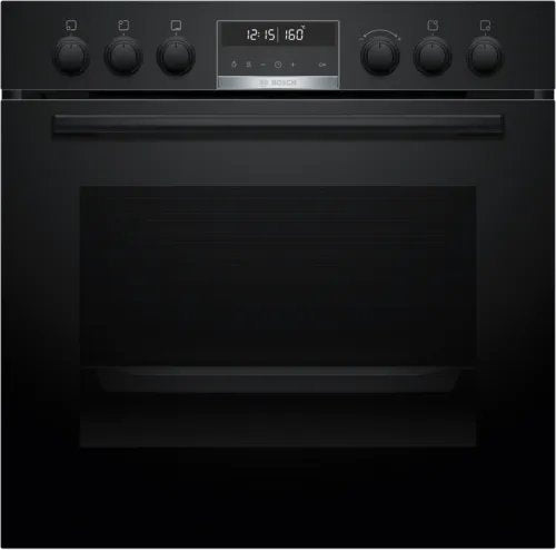 Bosch Home Hnd675ls62, Juego De Estufa Negro/Acero Inoxidable Hnd675ls62