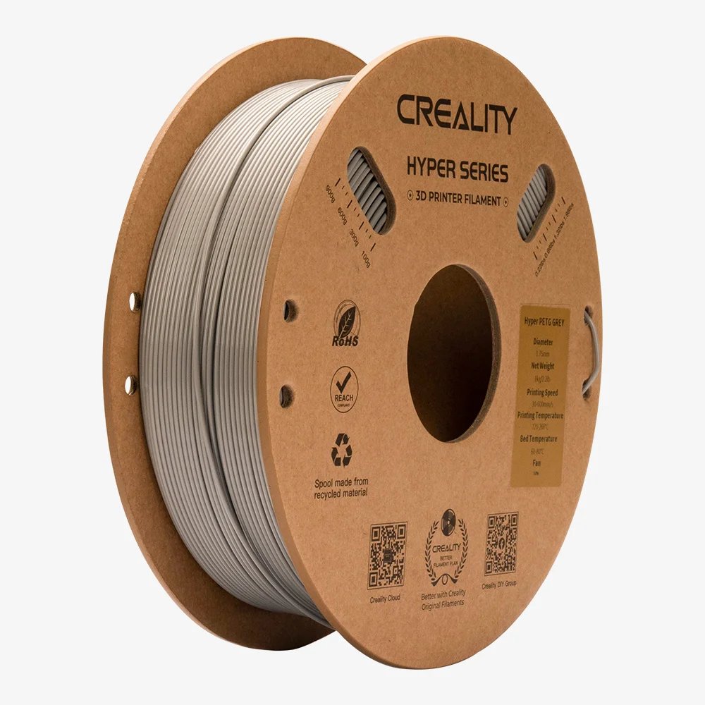 Creality Filament Hyper Petg 1,75 Mm 1kg Black