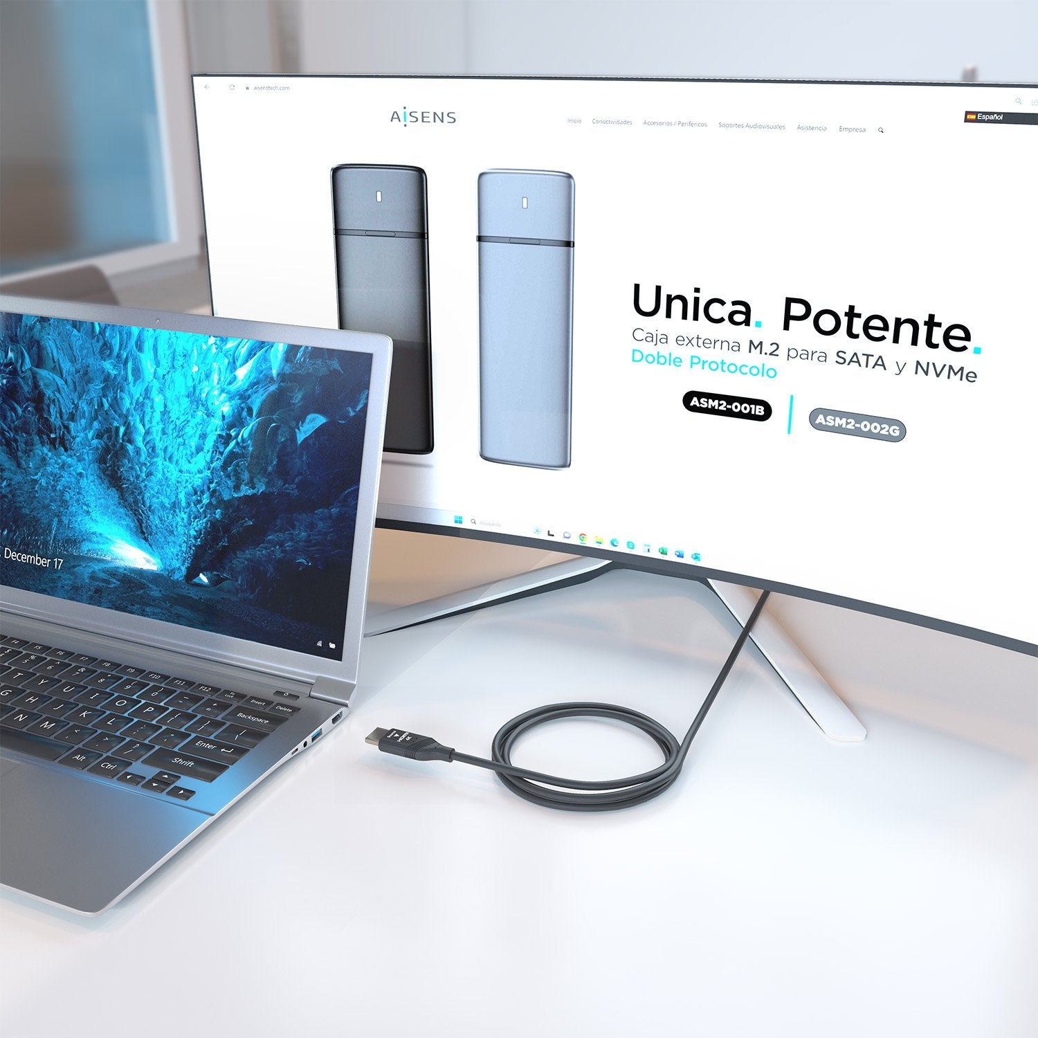 EAN 8435739902752 - AISENS A148-0931 cable HDMI 25 m HDMI tipo A (Estándar) Negro imagen 5