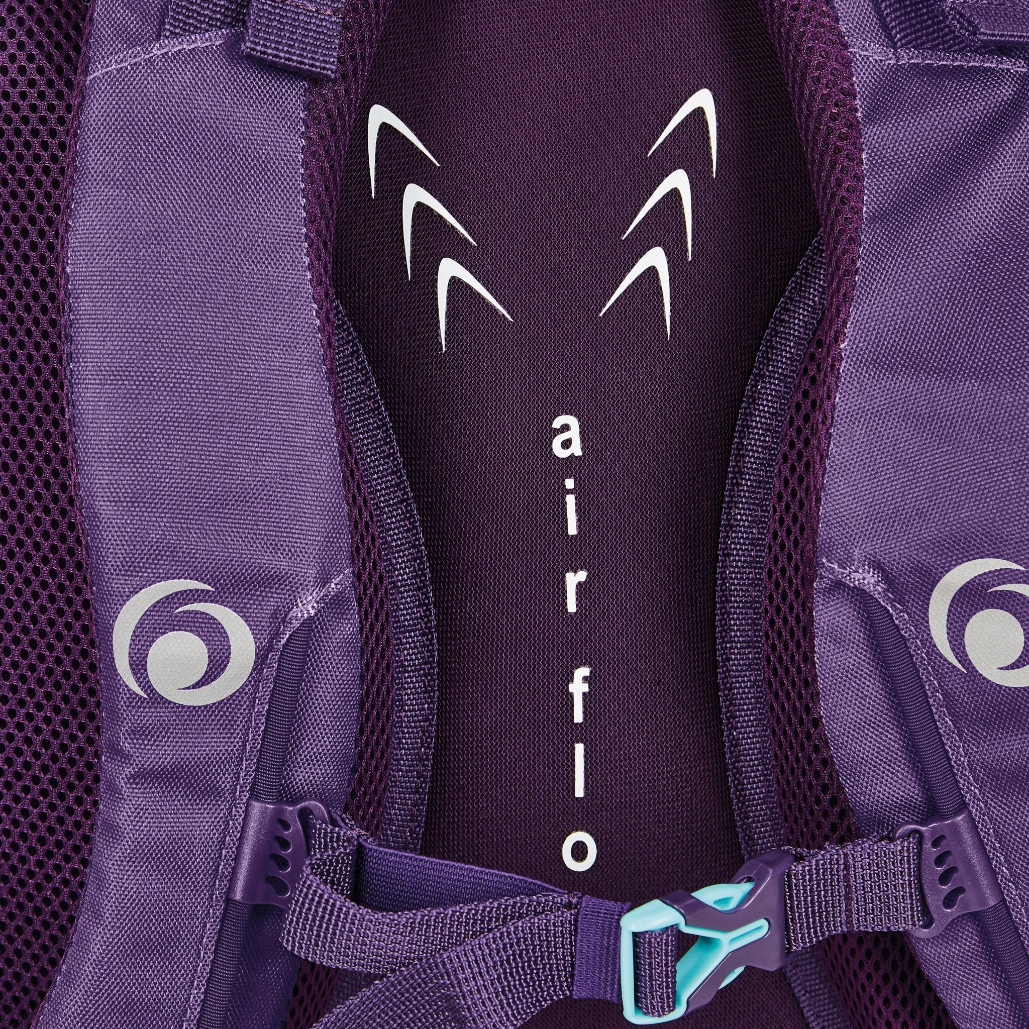Herlitz Ultimate Camopurple Mochila Escolar Azul, Púrpura Poliéster