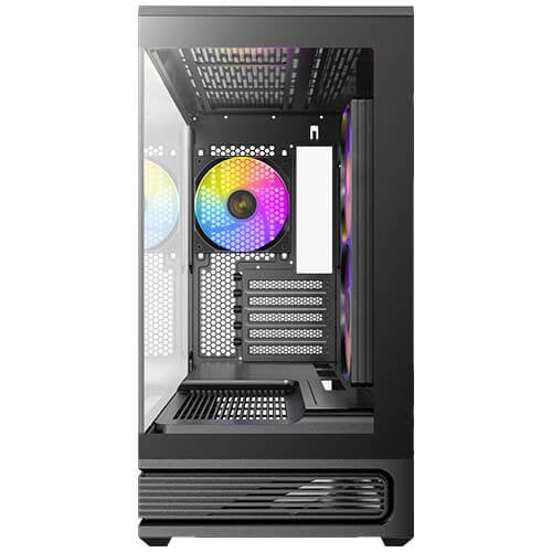 Caja Pc Antec Geh Mini C2m Argb M-Atx M-Itx O.N. Bk Retail