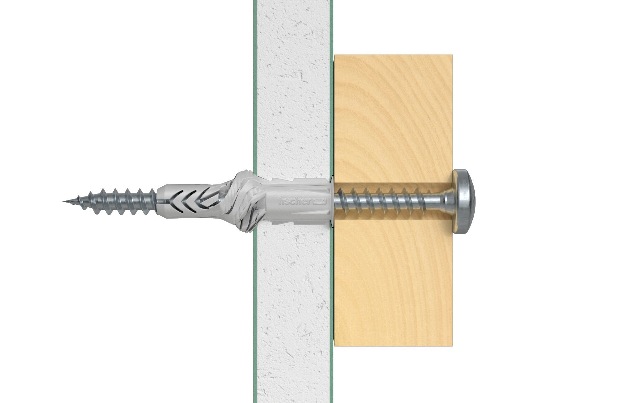 Fischer Ux 6x35, Pasador Gris Claro