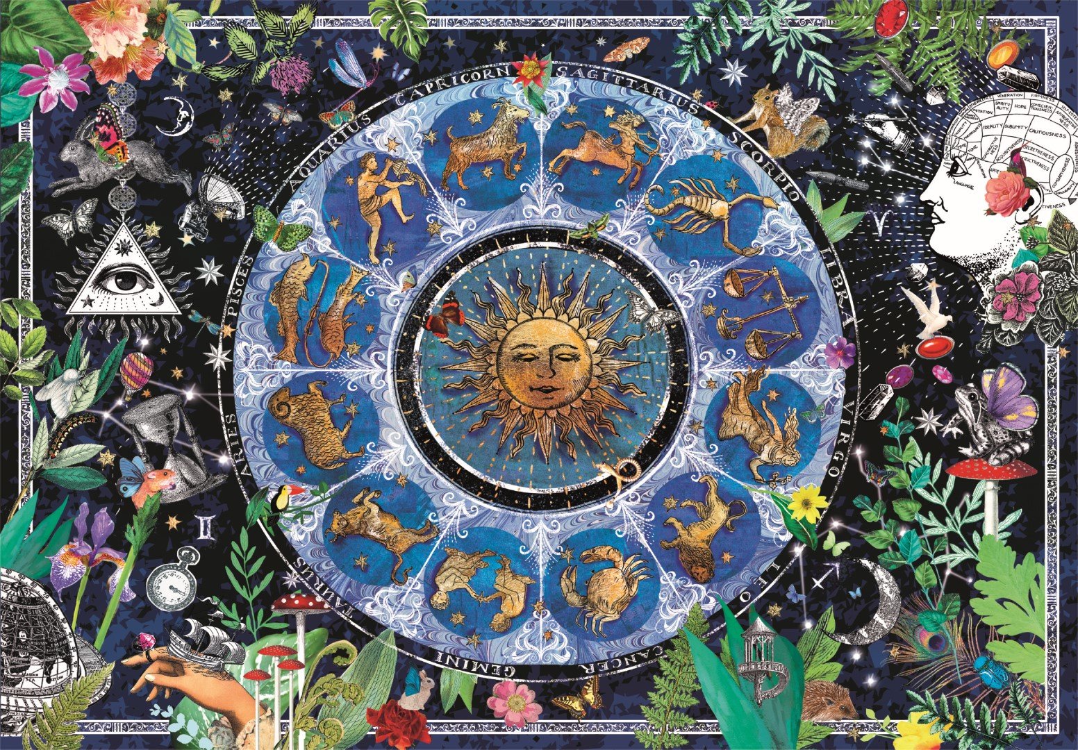 Puzzle Astrological Chart High Quality 1000pzs