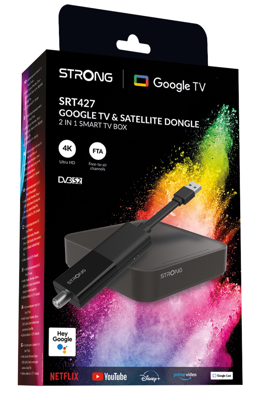 EAN 9120137870787 - Strong SRT427 convertidor de Smart TV Negro 4K Ultra HD 16 GB Wifi Ethernet imagen 6