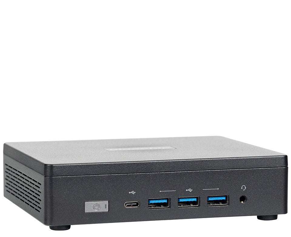 EAN 4250749709283 - bluechip BUSINESSline M11431 Intel Core 3 100U 8 GB DDR4-SDRAM 500 GB SSD Windows 11 Pro Mini PC Negro imagen 1
