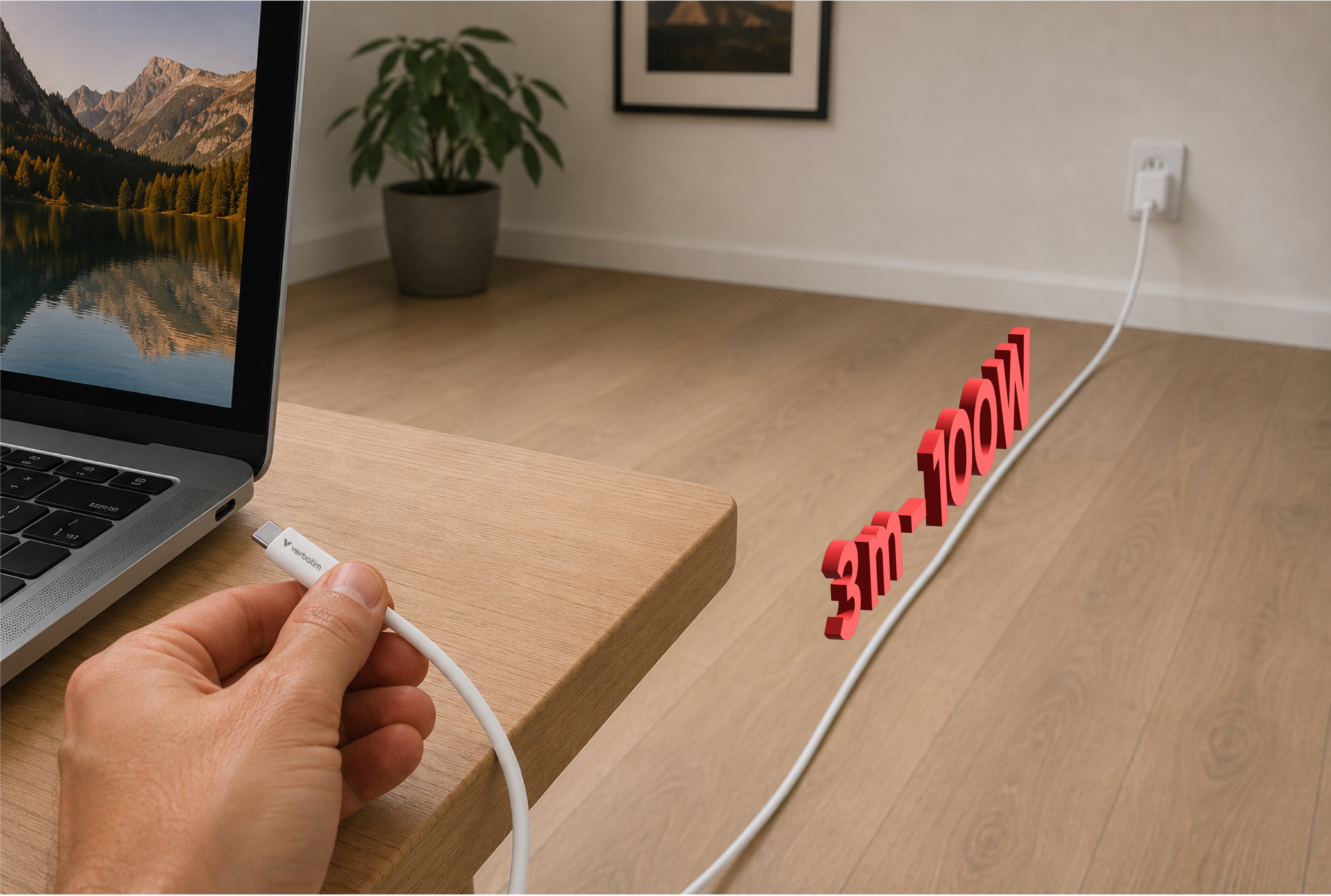 Verbatim Usb-Kabel Essentials, Usb 2.0, Usb-C/Usb-C, Tpe
