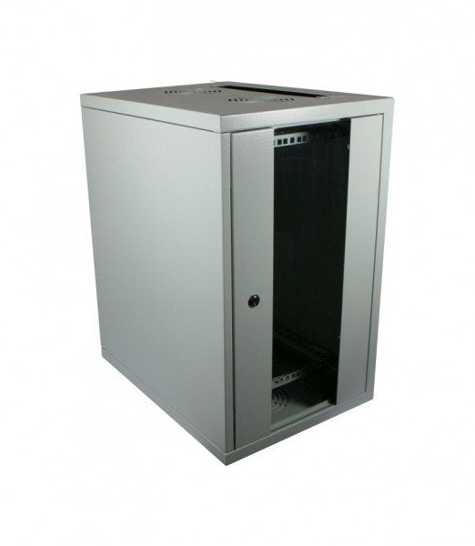 Allnet 19\"Wandgehäuse, 5he, Vertikal, T370 Lichtgris, Smh-Serie,
