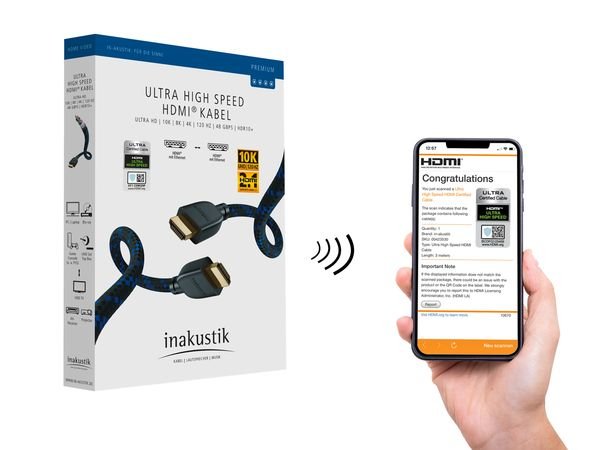 In-Akustik Premium Ii Hdmi2.1 48g 2,0m