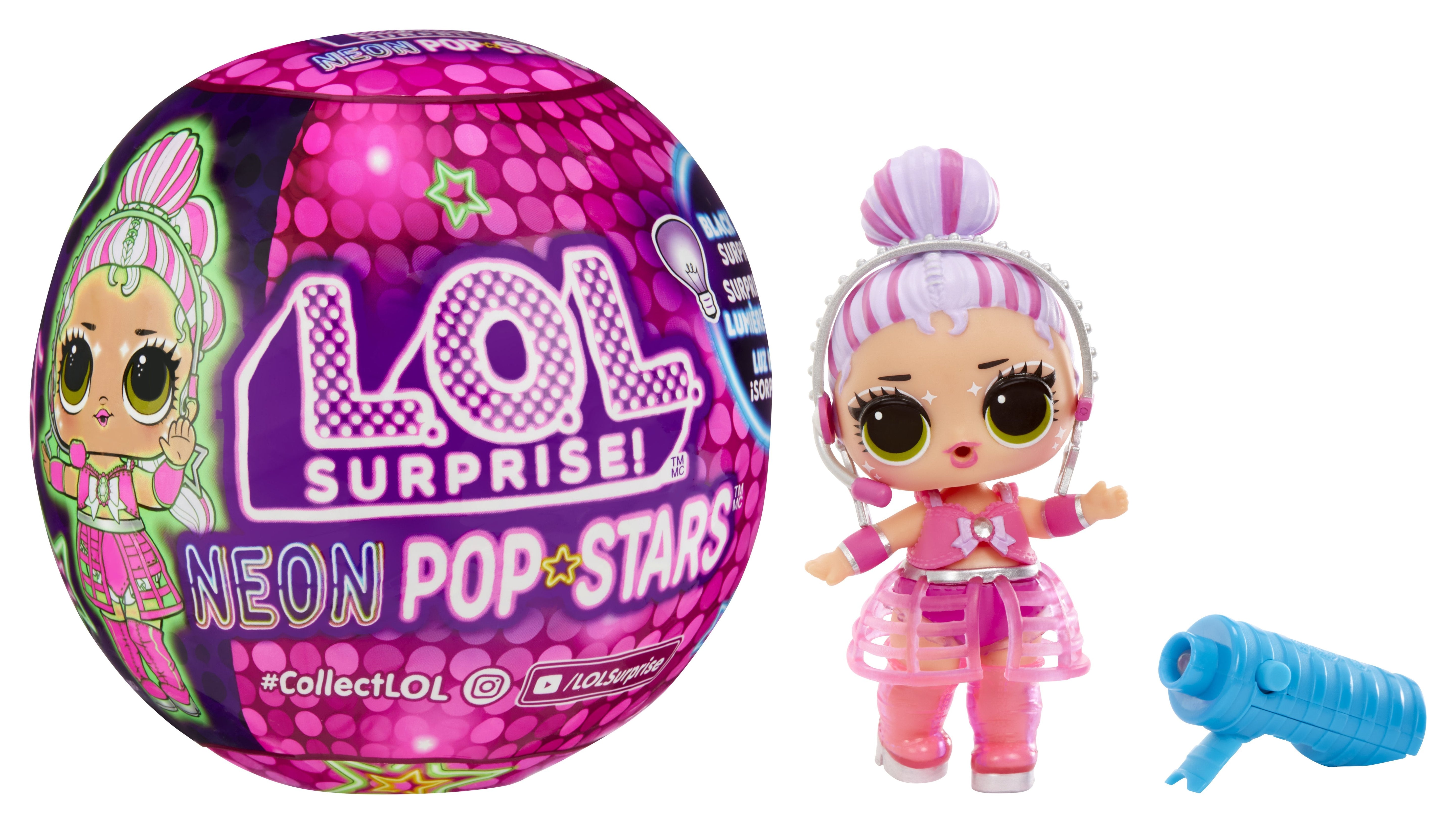 EAN 0035051120674 - L.O.L. Surprise! Neon Pop Stars Tots imagen 1