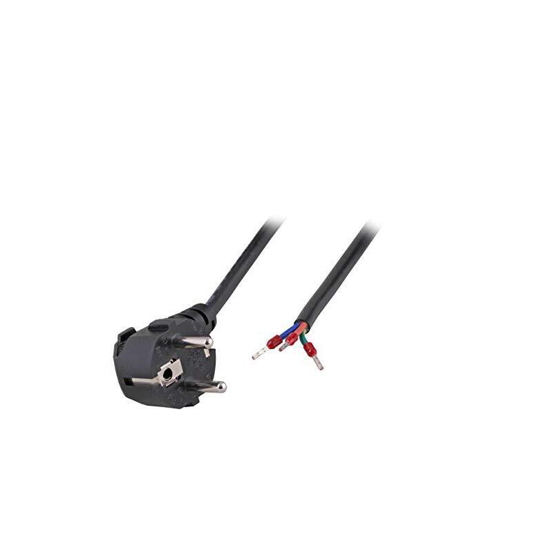 Efb Cable De Alimentación Contacto De Protección 90 - Open End Ae 5 M, 3 X 1,00 Mm