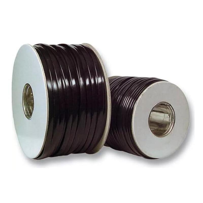 Efb Modular-Cable Plano 8-Adrig Negro, Ring 500 M