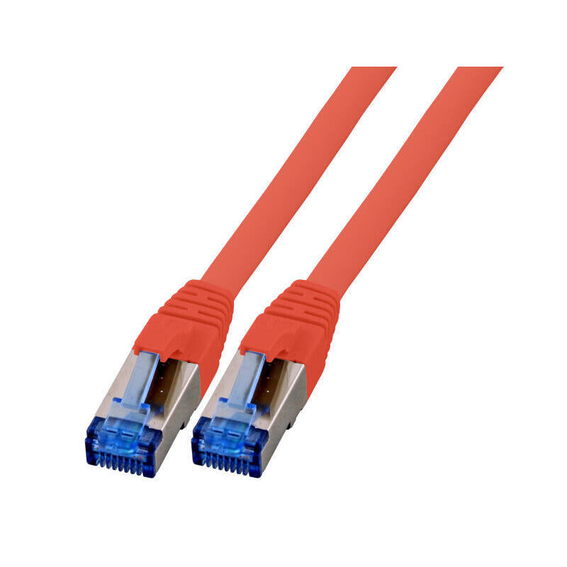 Efb Rj45 Patchk. S Ftp Cat.6a Cat7 Tpe Superflex 10.00m Rot