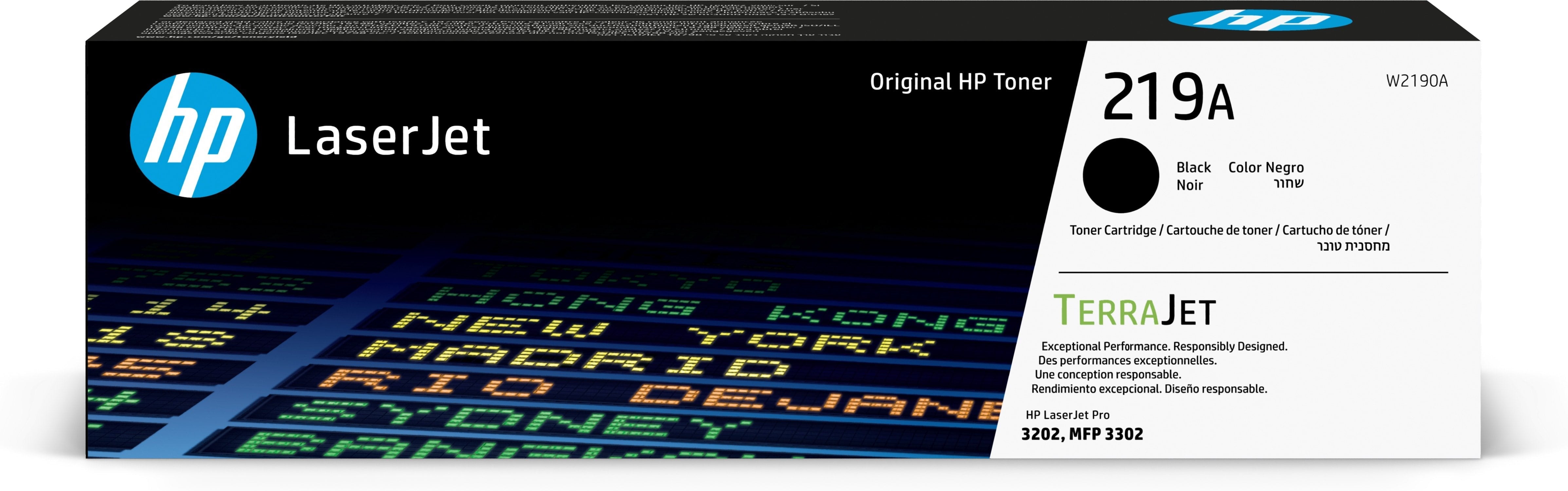 Tóner Original Hp 219a Negro W2190a