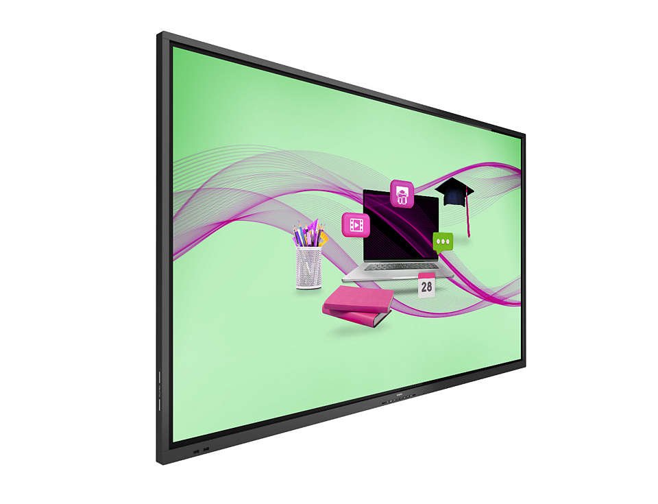 Philips 75bdl4052e/00 Pantalla Señalización 190,5 Cm (75") Lcd Wifi 380 Cd / M² 4k Ultra Hd Negro Táctil Android 10