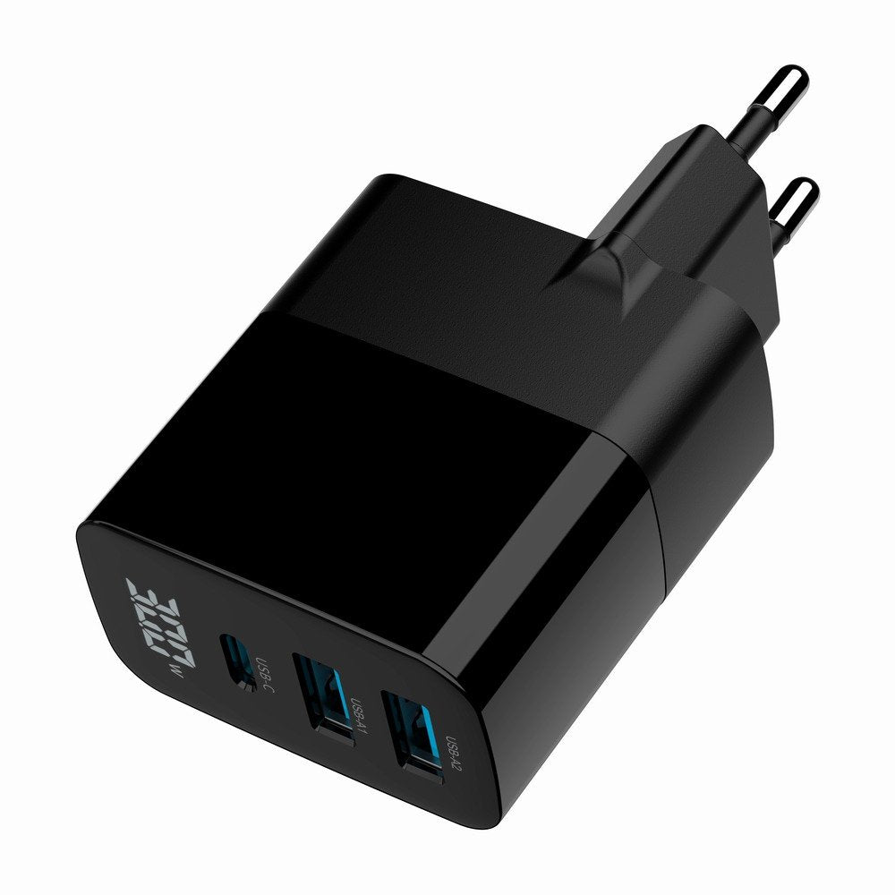 EAN 8716309129626 - Gembird TA-UC-PDQC30LCD-BK-02 cargador de dispositivo móvil Universal Negro Corriente alterna Carga rápid imagen 7