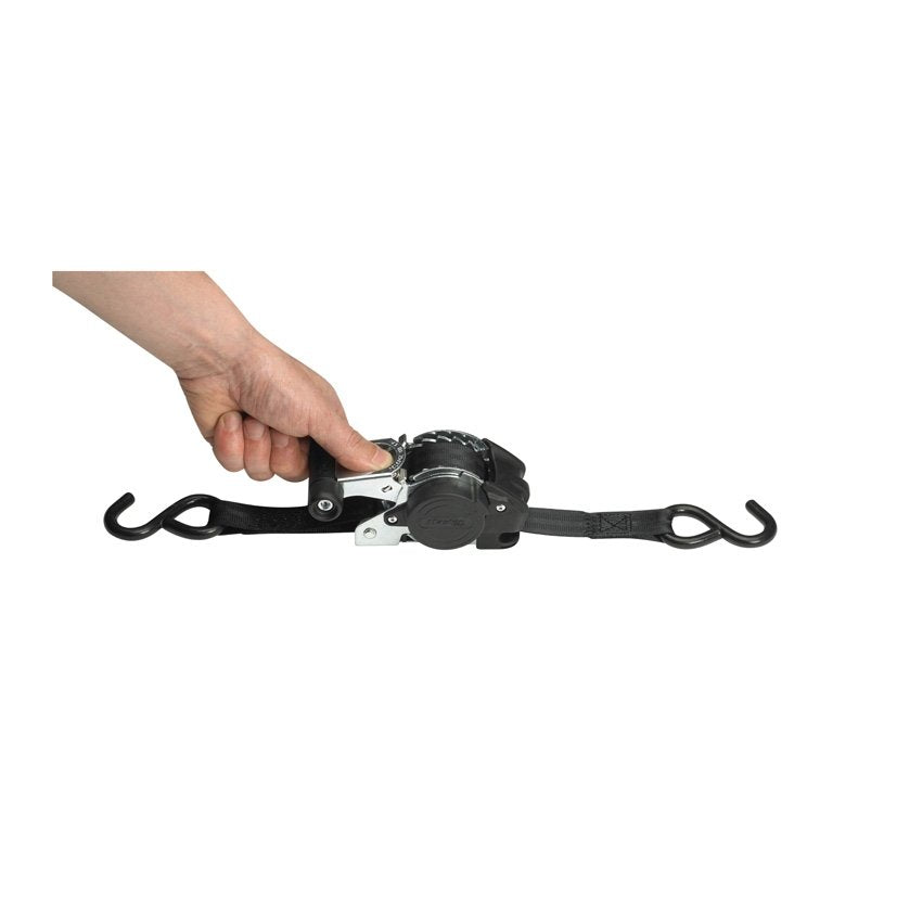 Correas Retráctiles Con Trinquete Y Ganchos S, 25 Mm X 3 M, 2 Uds